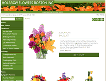 Tablet Screenshot of holbrowsflorist.com
